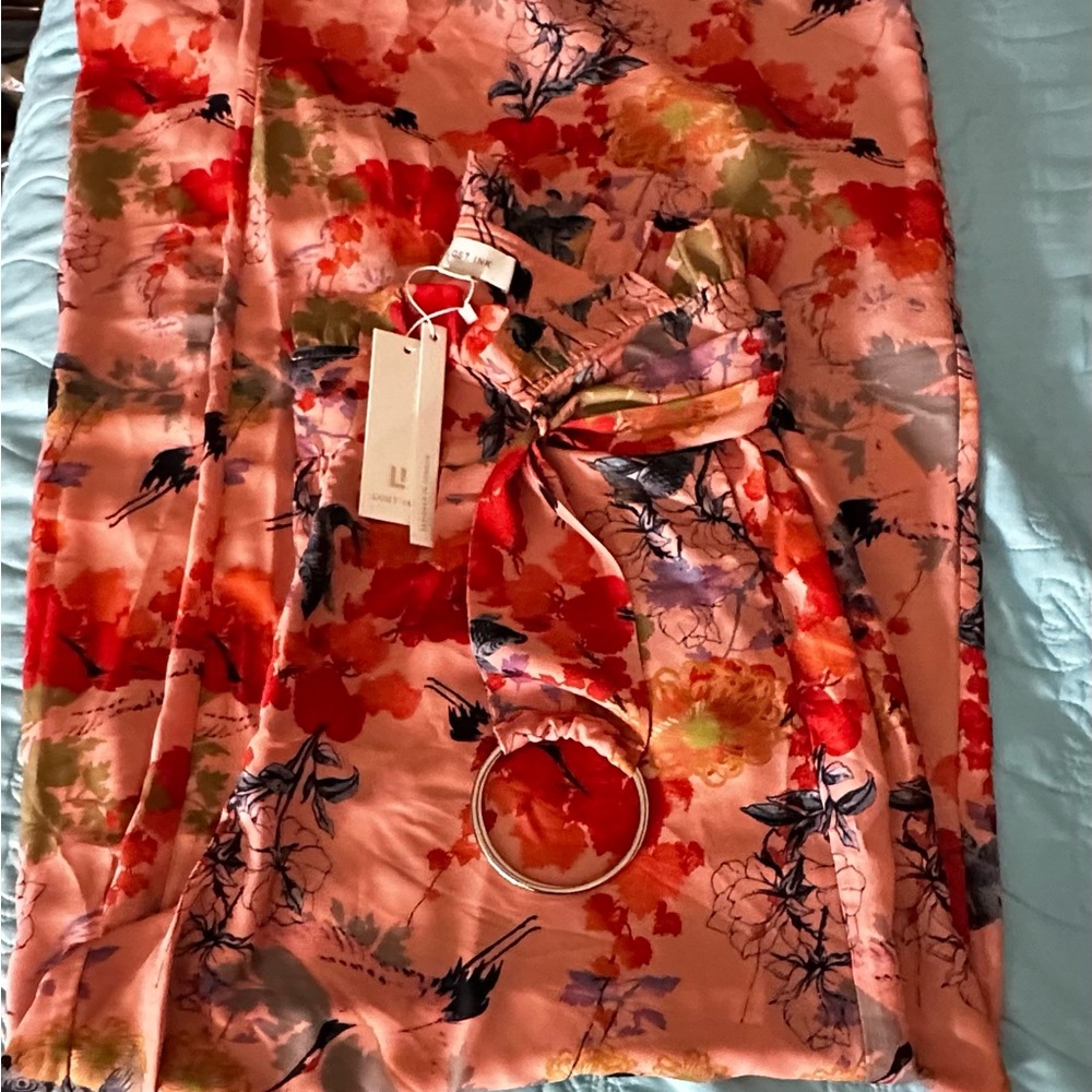 These are by lost Inc. super high waisted, wide, leg pants
